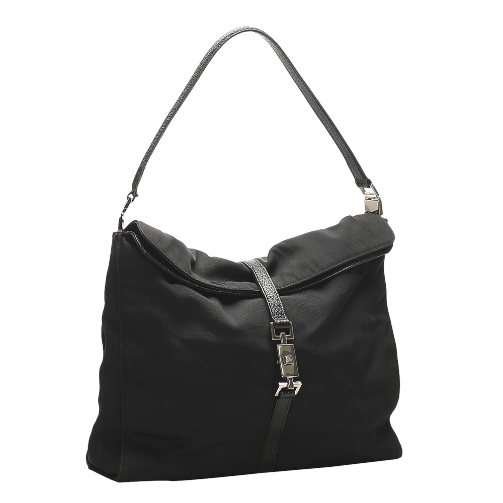 

Gucci Black Nylon Jackie Shoulder Bag