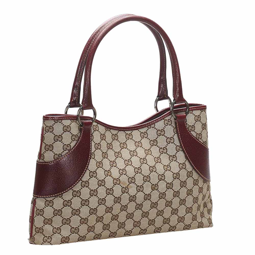 

Gucci Brown/Beige GG Canvas Tote Bag