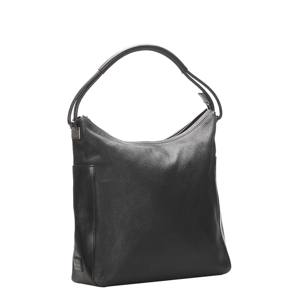 

Gucci Black Leather Shoulder Bag