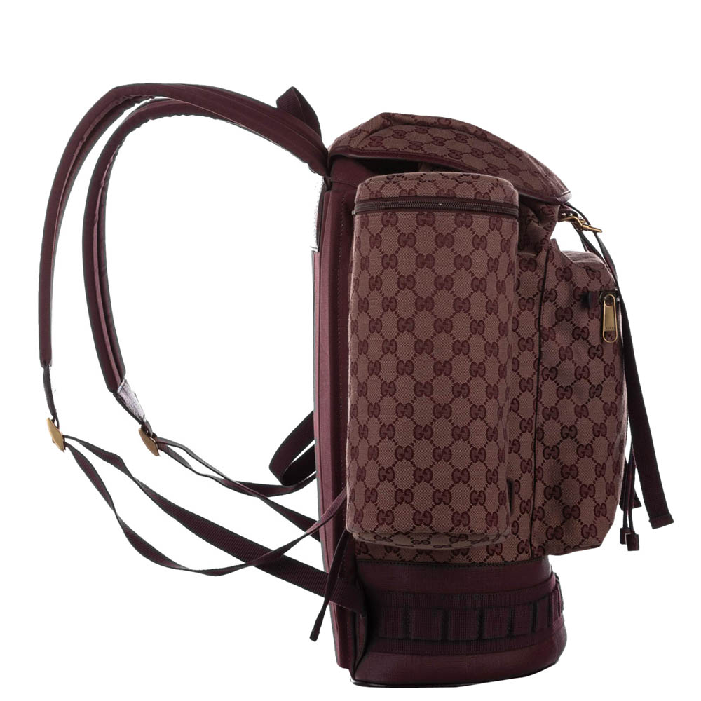 

Gucci Brown GG Canvas Large 2019 Backpack
