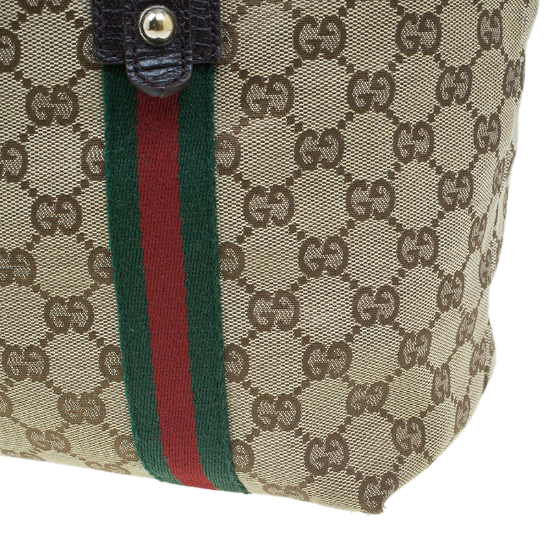 Gucci GG Canvas Jolicoeur Tote Bag (SHG-33679) – LuxeDH
