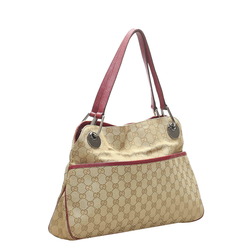 

Gucci Brown/Beige GG Canvas Eclipse Shoulder Bag