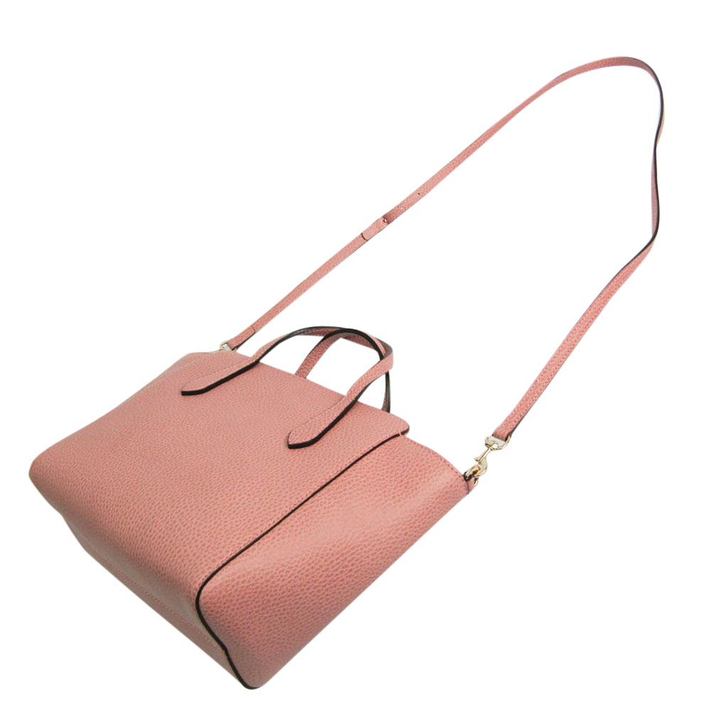

Gucci Pink Leather Swing Tote Bag