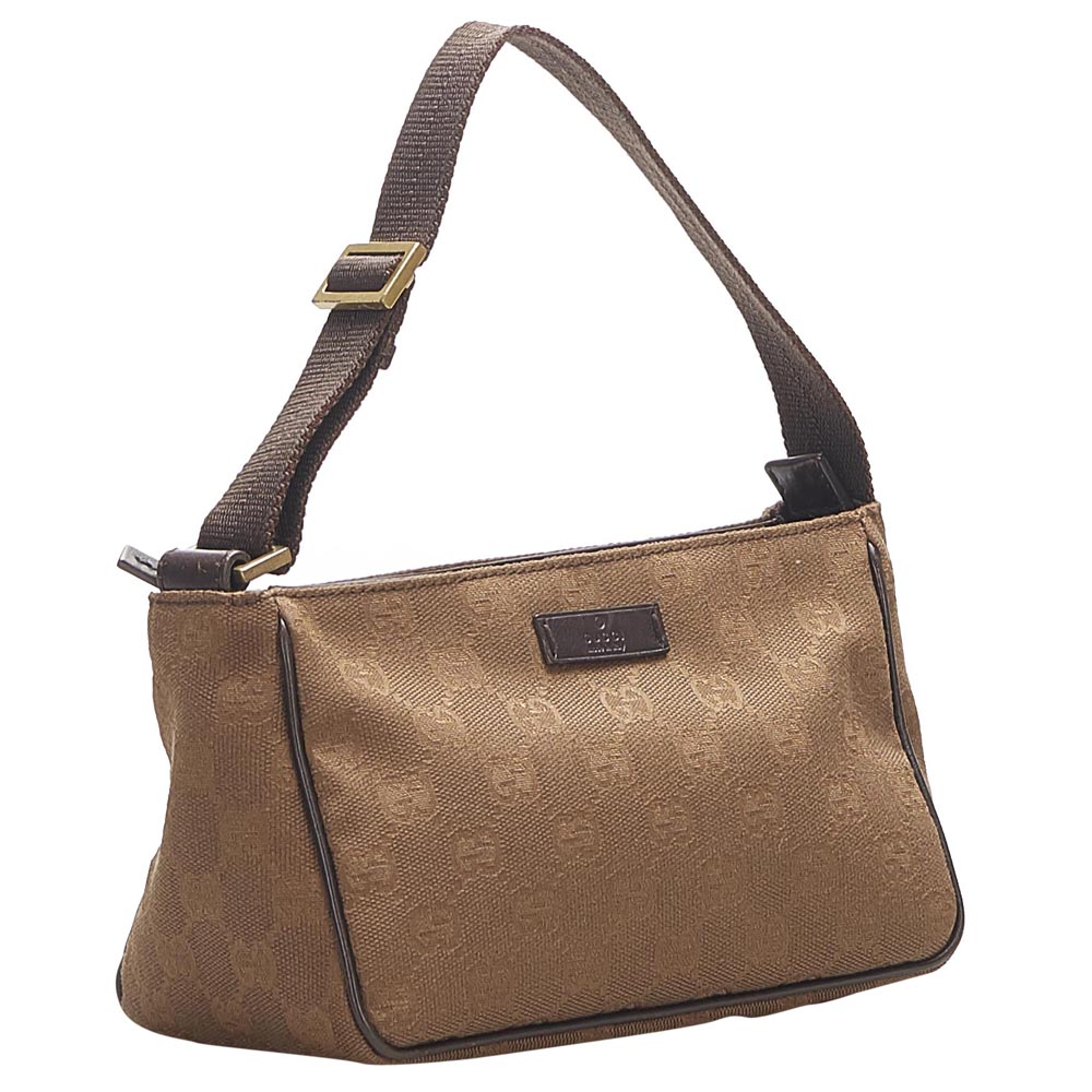 

Gucci Brown GG Canvas Shoulder Bag
