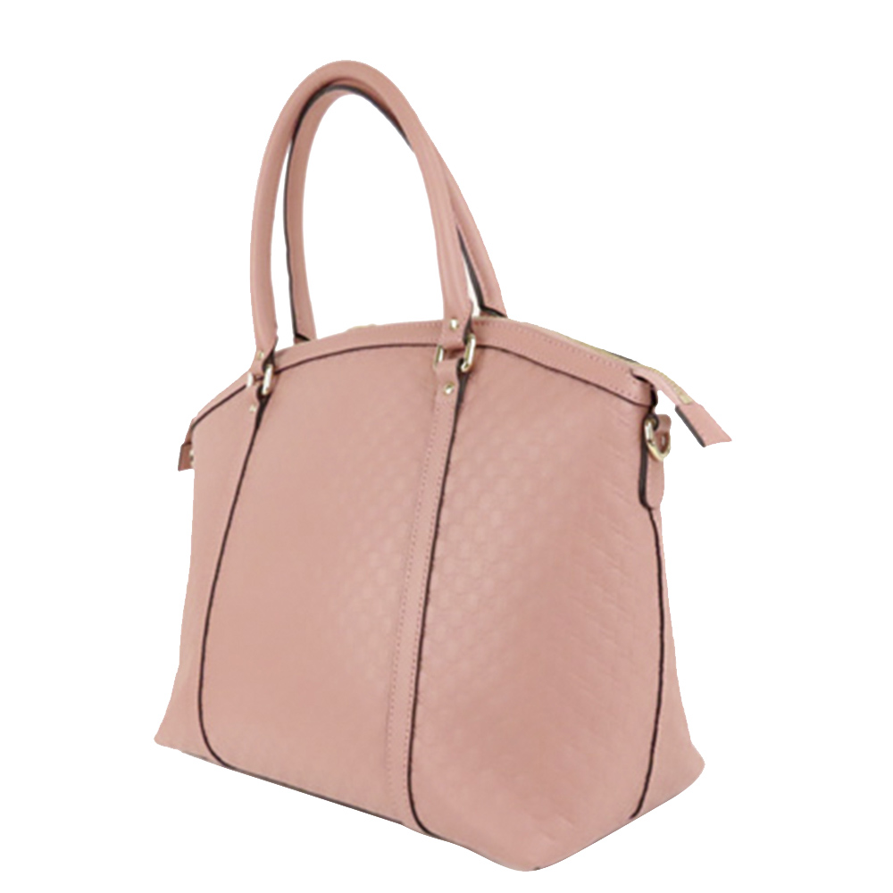 

Gucci Pink Microguccissima Leather Bree Satchel Bag