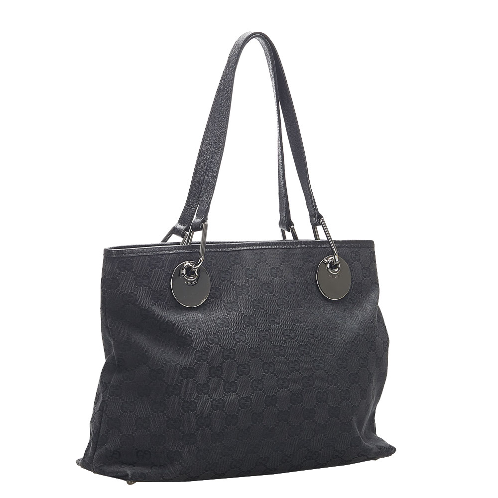 

Gucci Black GG Canvas Eclipse Bag