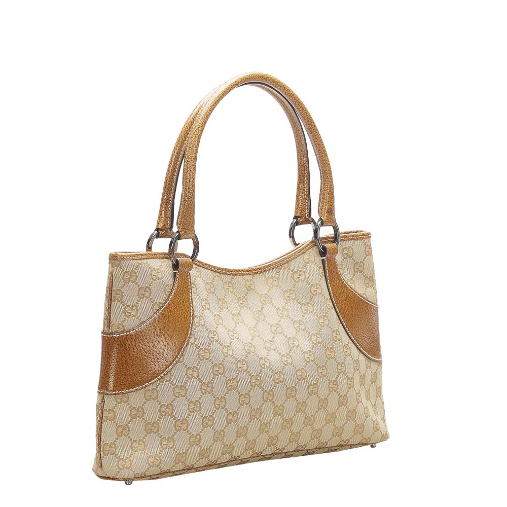

Gucci Brown/Beige GG Canvas Tote Bag
