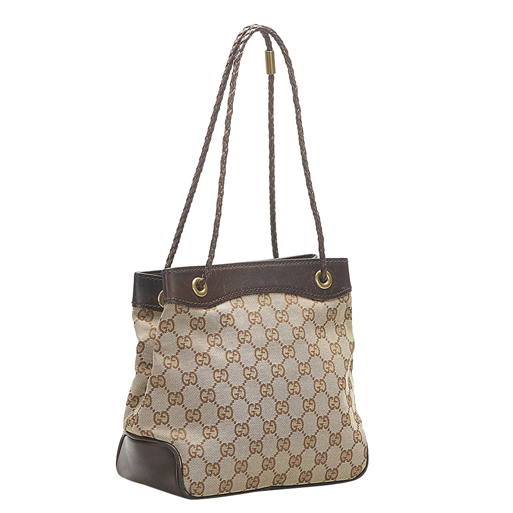 

Gucci Brown/Beige GG Canvas Shoulder Bag