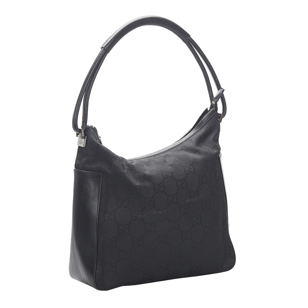 

Gucci Black GG Nylon Shoulder Bag