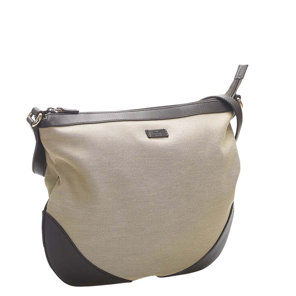

Gucci Beige/Brown Canvas Shoulder Bag