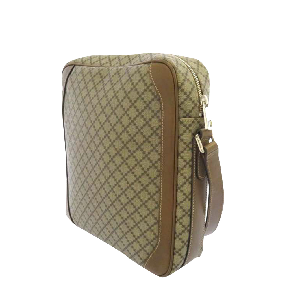 

Gucci Brown/Beige Coated Canvas Shoulder Bag