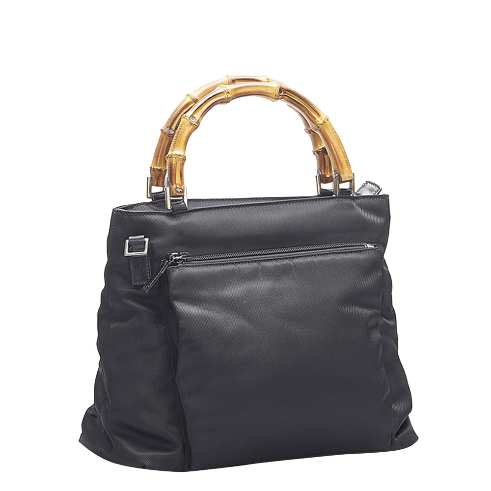 

Gucci Black Nylon Satchel Bag