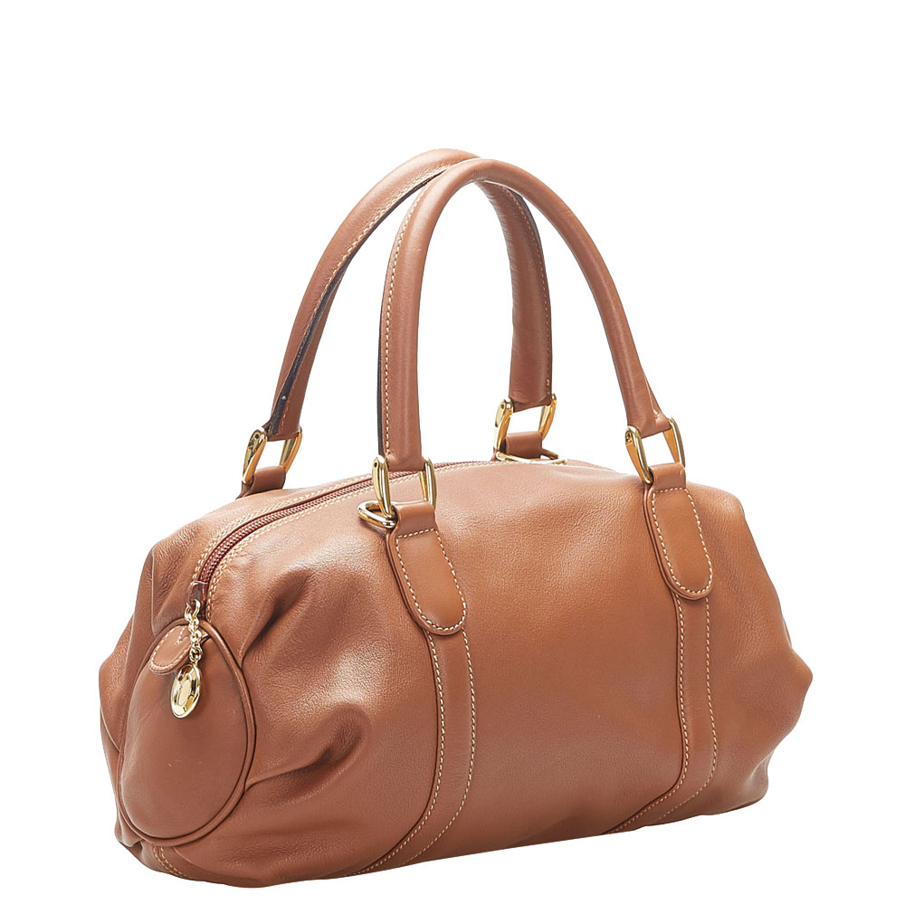 

Gucci Brown Calf Leather Shoulder Bag