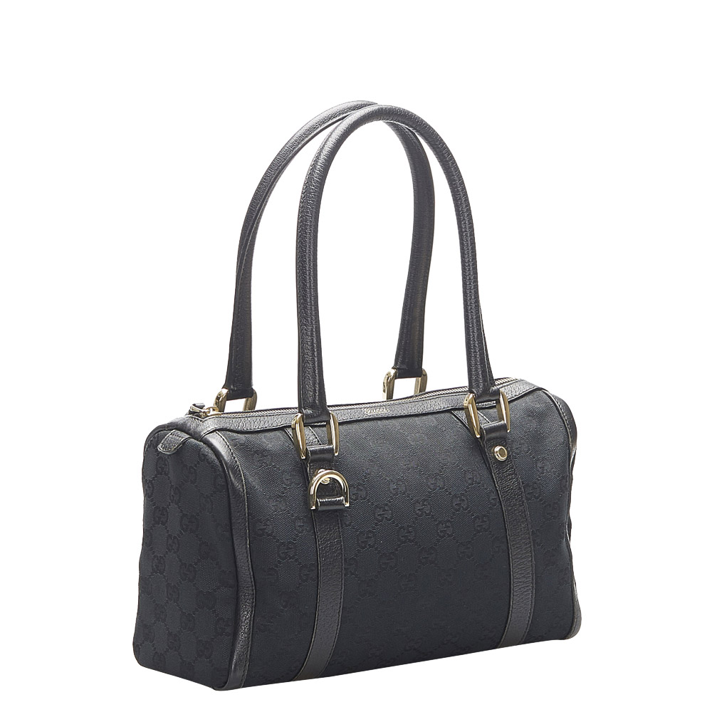 

Gucci Black Canvas Abbey Shoulder Bag
