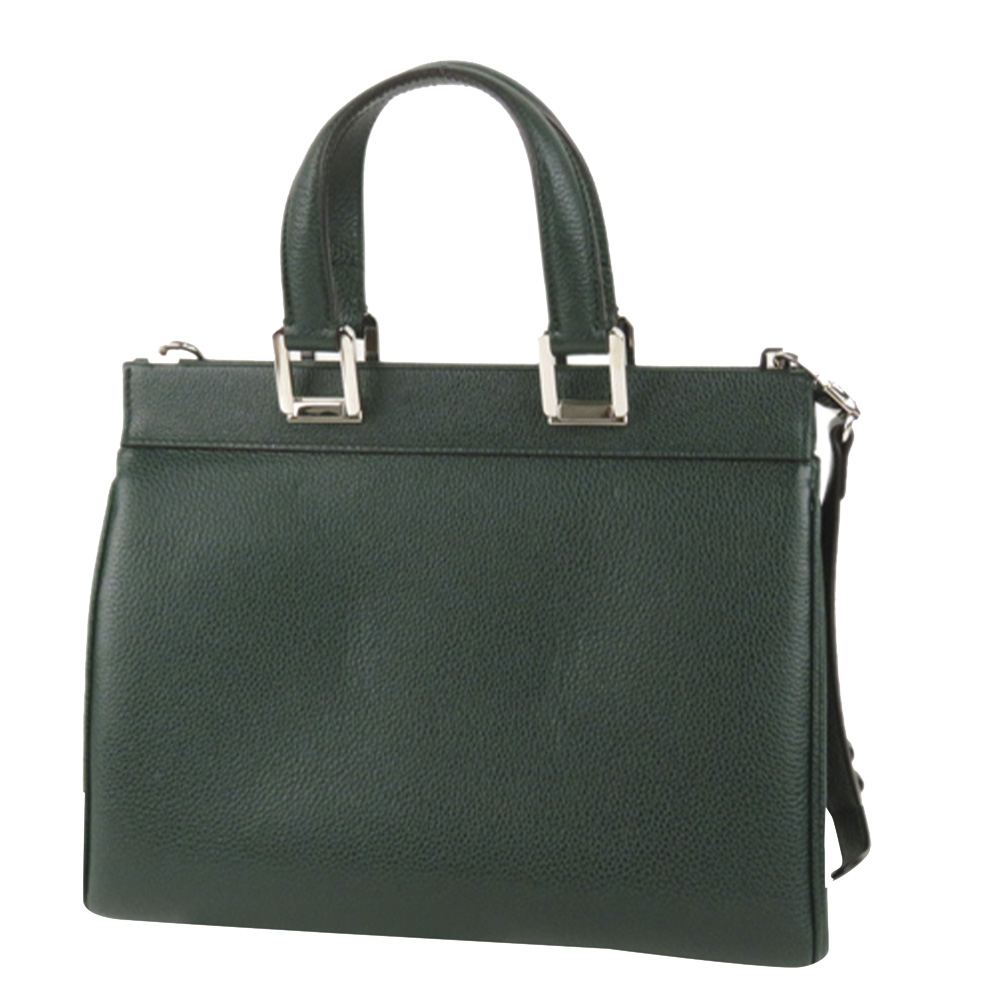 

Gucci Black Leather Zumi Satchel Bsg, Green