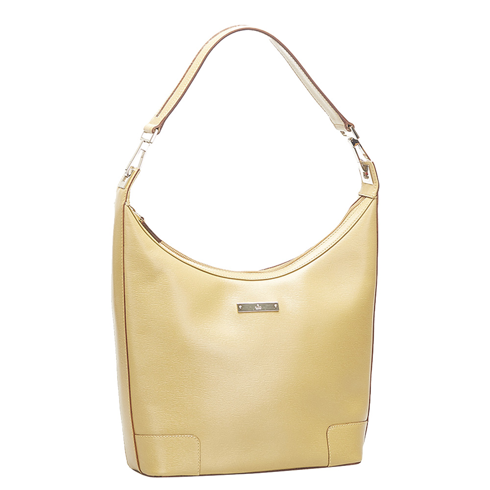 

Gucci Beige Leather Shoulder Bag
