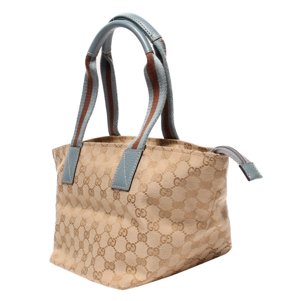 

Gucci Beige/Brown GG Canvas Tote Bag