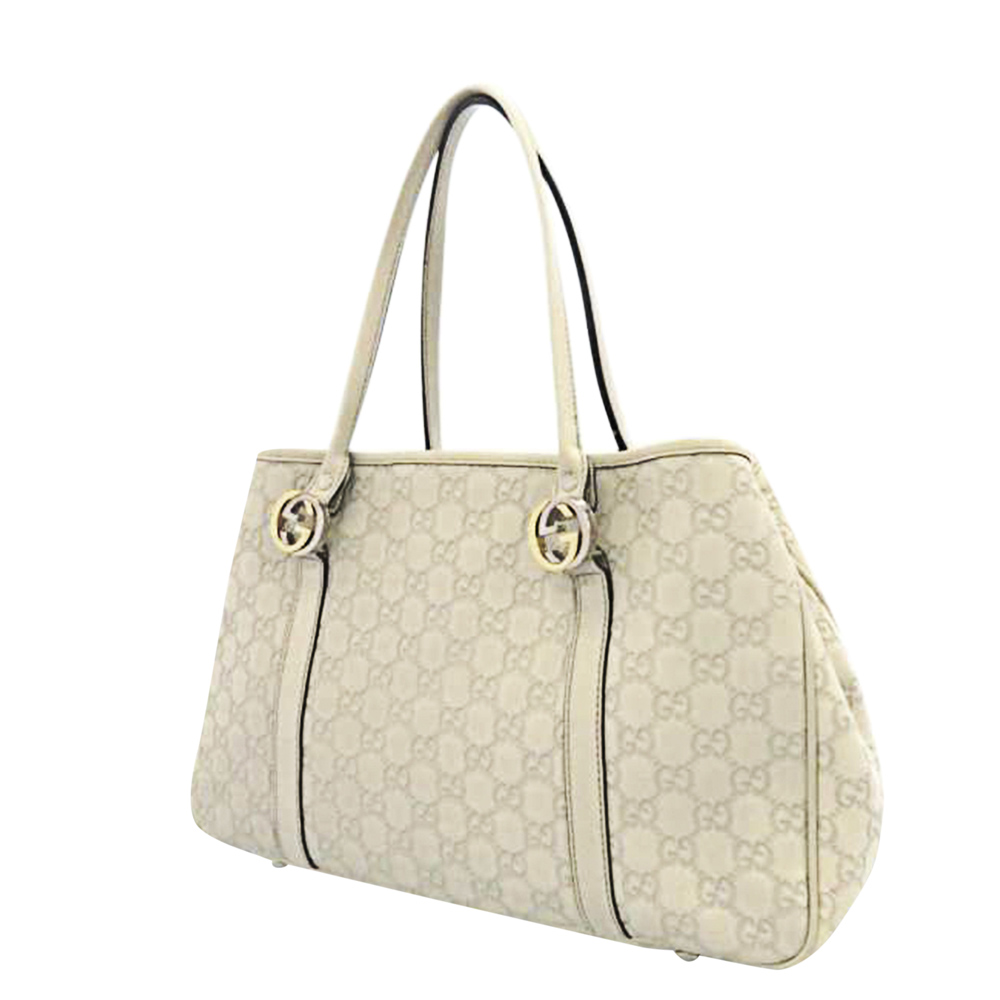 

Gucci Beige Guccissima Leather Twins Shoulder Bag