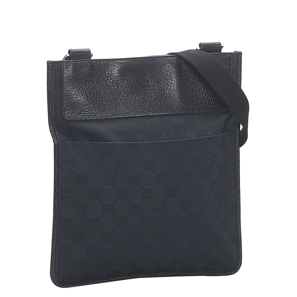 

Gucci Blue Canvas Fabric Shoulder Bag