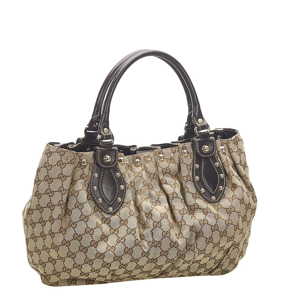 

Gucci Brown/Beige GG Canvas Tote Bag
