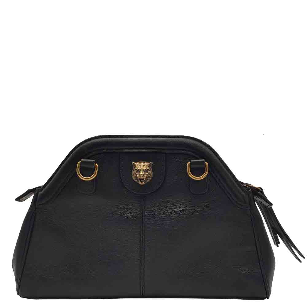 

Gucci Blue Leather Rebelle Shoulder Bag