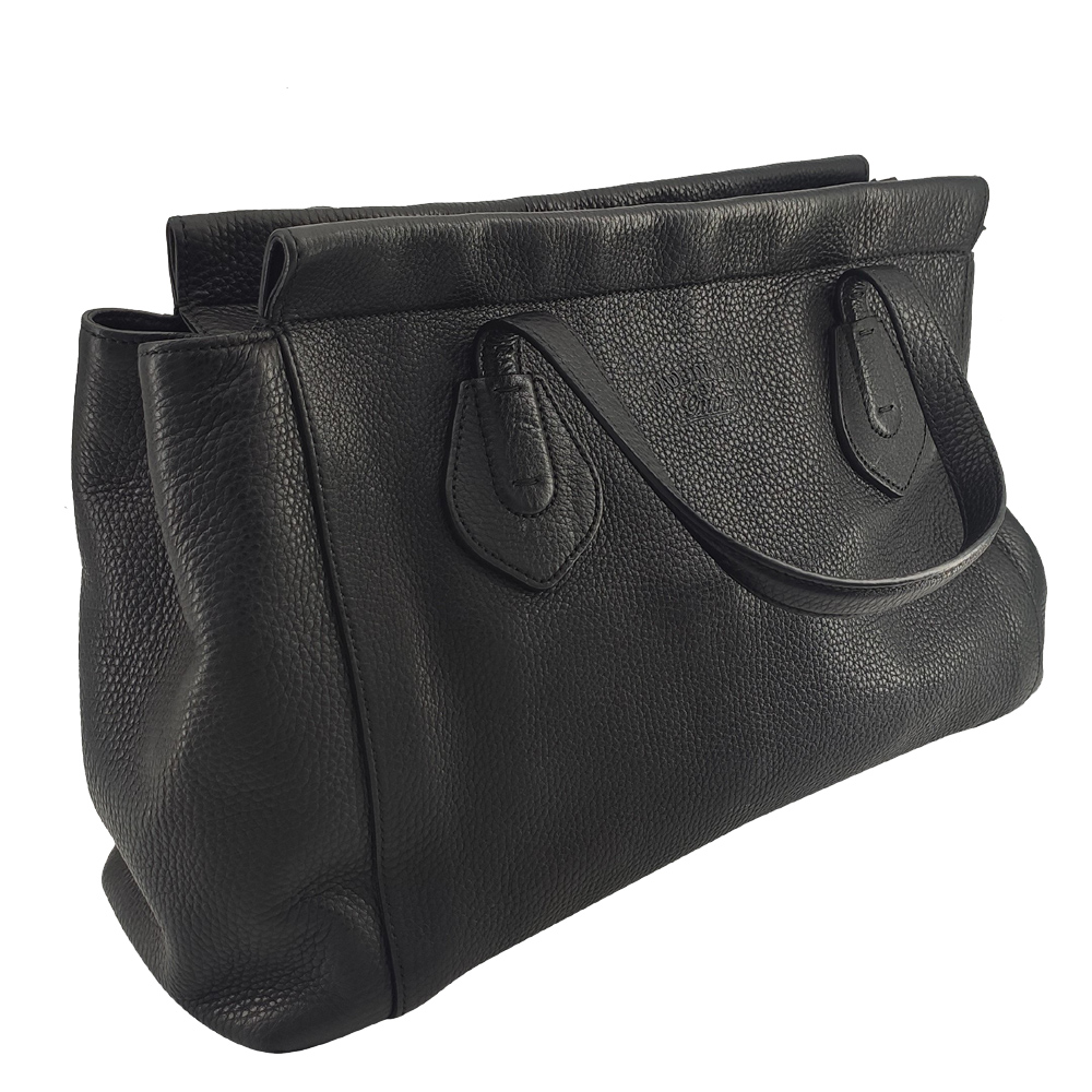 

Gucci Black Leather Shoulder Bag
