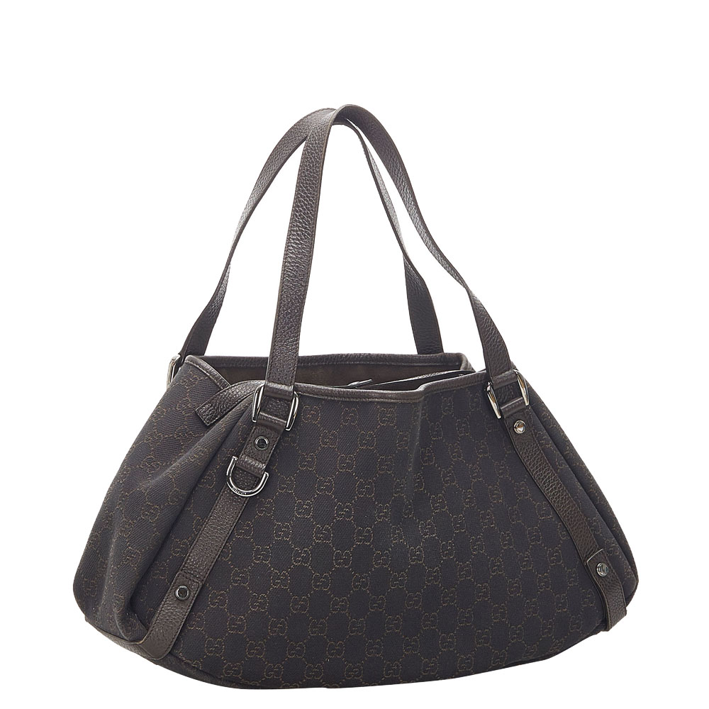 

Gucci Black GG Canvas Pelham Shoulder Bag