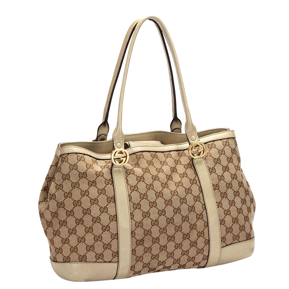 

Gucci Brown/Beige Miss GG Canvas Tote Bag, Multicolor