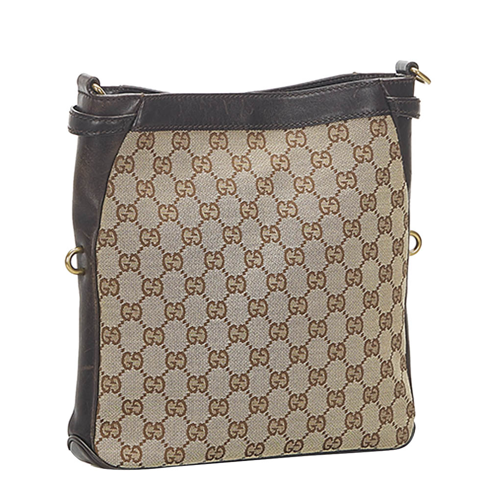 

Gucci Brown/Beige GG Canvas Shoulder Bag