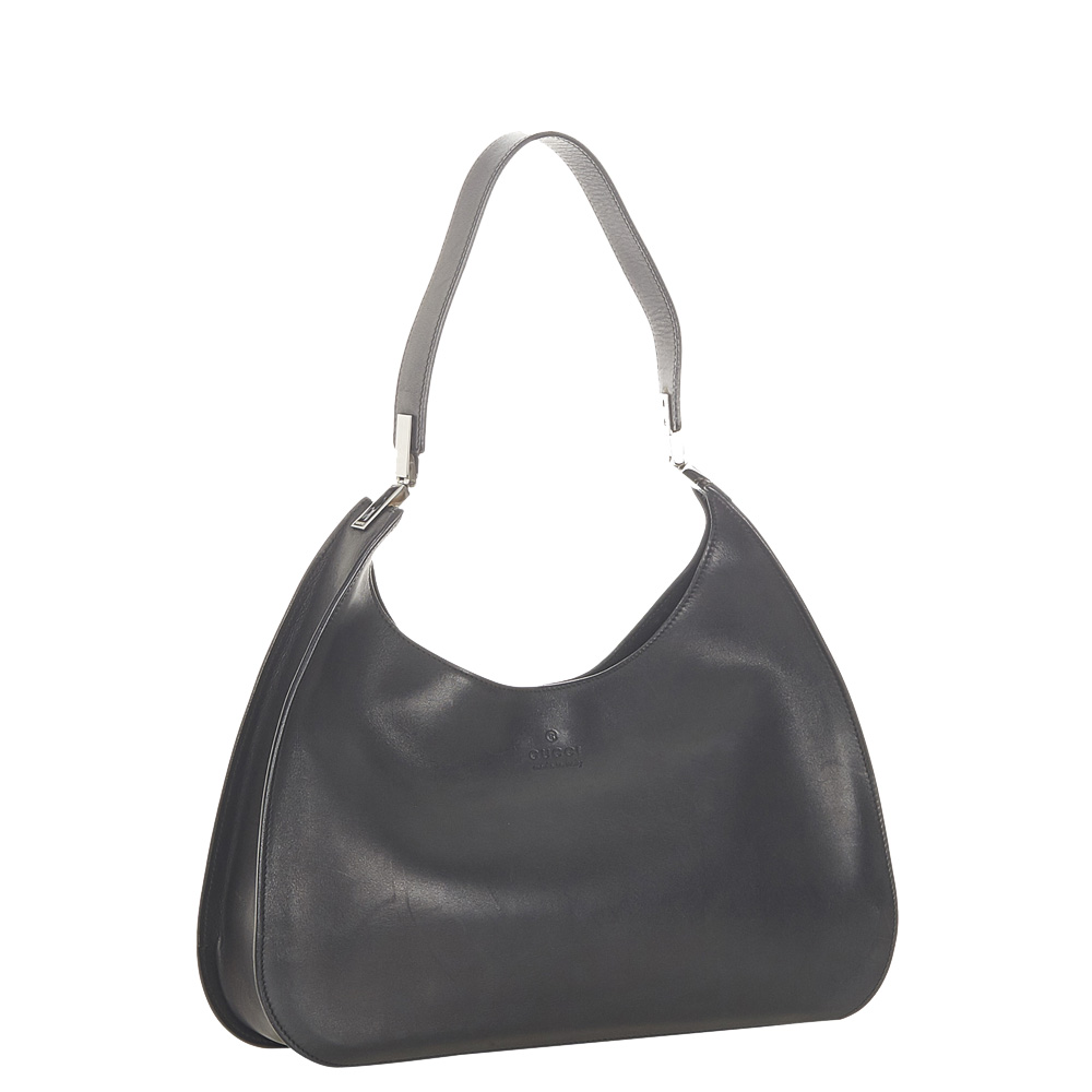 

Gucci Black Leather Shoulder Bag