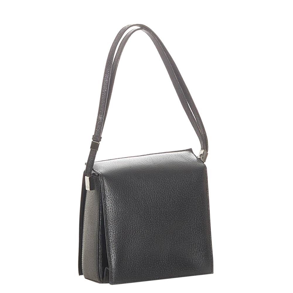 

Gucci Black Leather Shoulder Bag