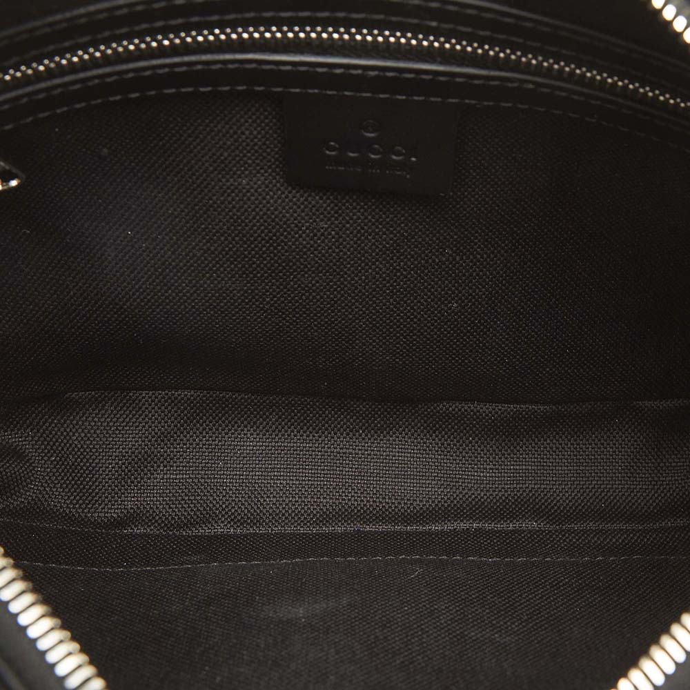 

Gucci Black Fabric Coated Canvas Clutch