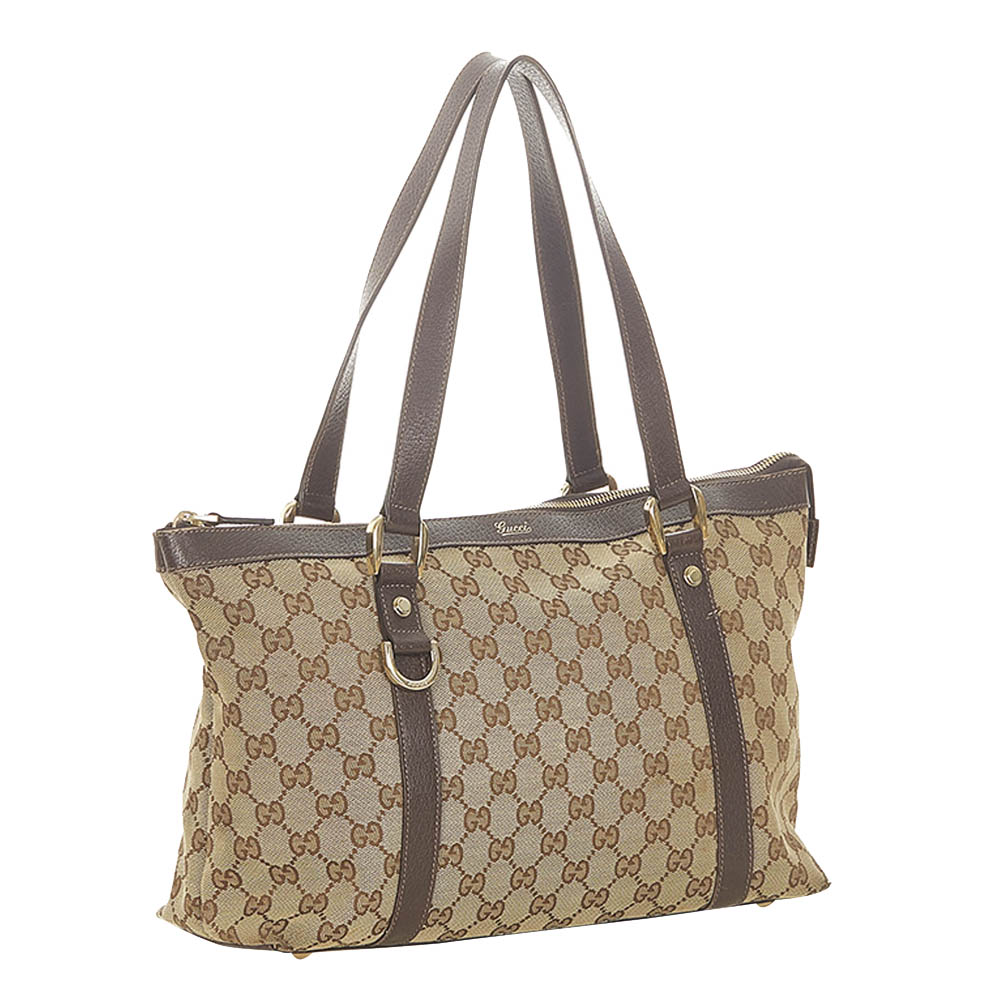 

Gucci Brown/Beige GG Canvas Abbey Shoulder Bag