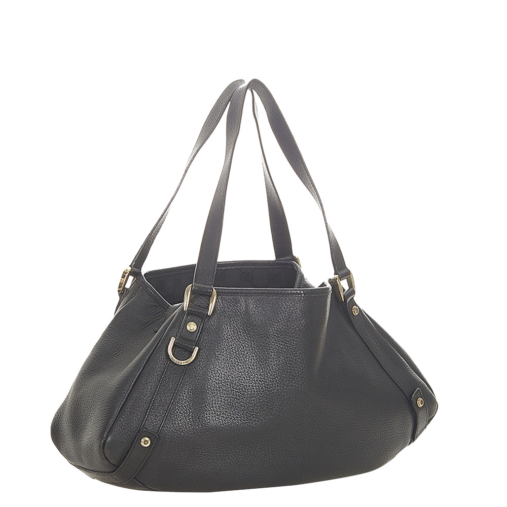 

Gucci Black Leather Pelham Bag