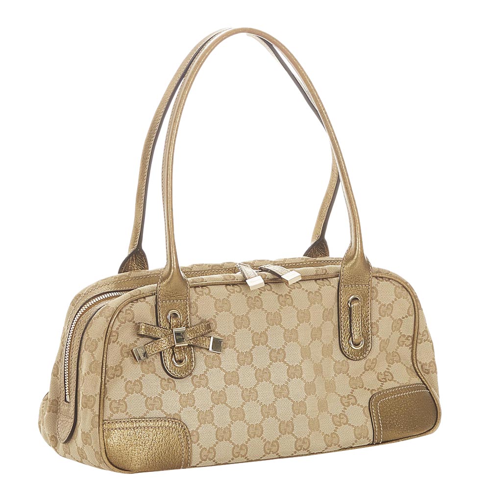 

Gucci Brown/Beige GG Canvas Princy Shoulder Bag