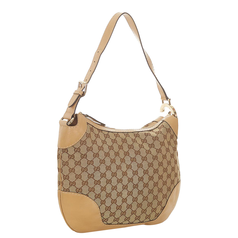 

Gucci Brown/Beige GG Canvas Charlotte Shoulder Bag
