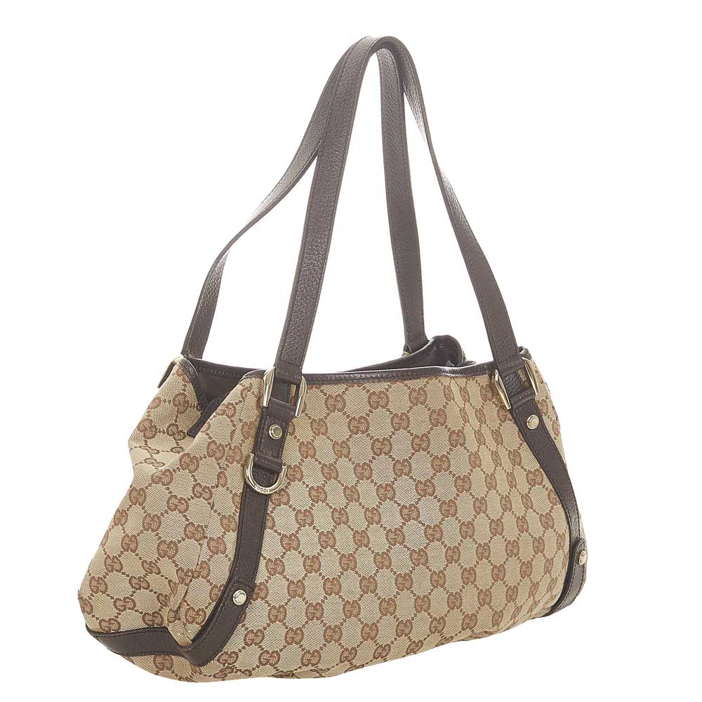 

Gucci Beige/Brown GG Canvas Pelham Shoulder Bag