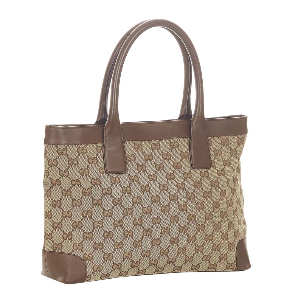 

Gucci Brown/Beige GG Canvas Tote Bag