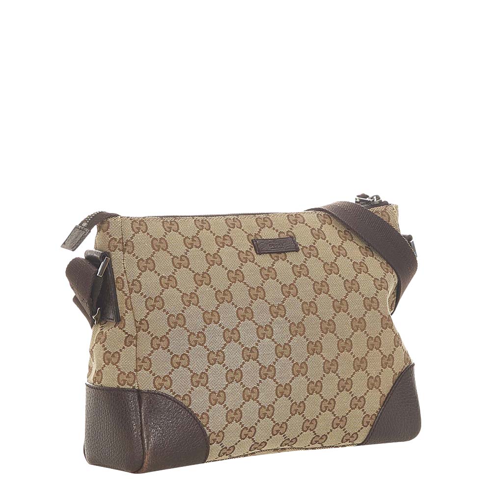 

Gucci Brown/Beige GG Canvas Shoulder Bag