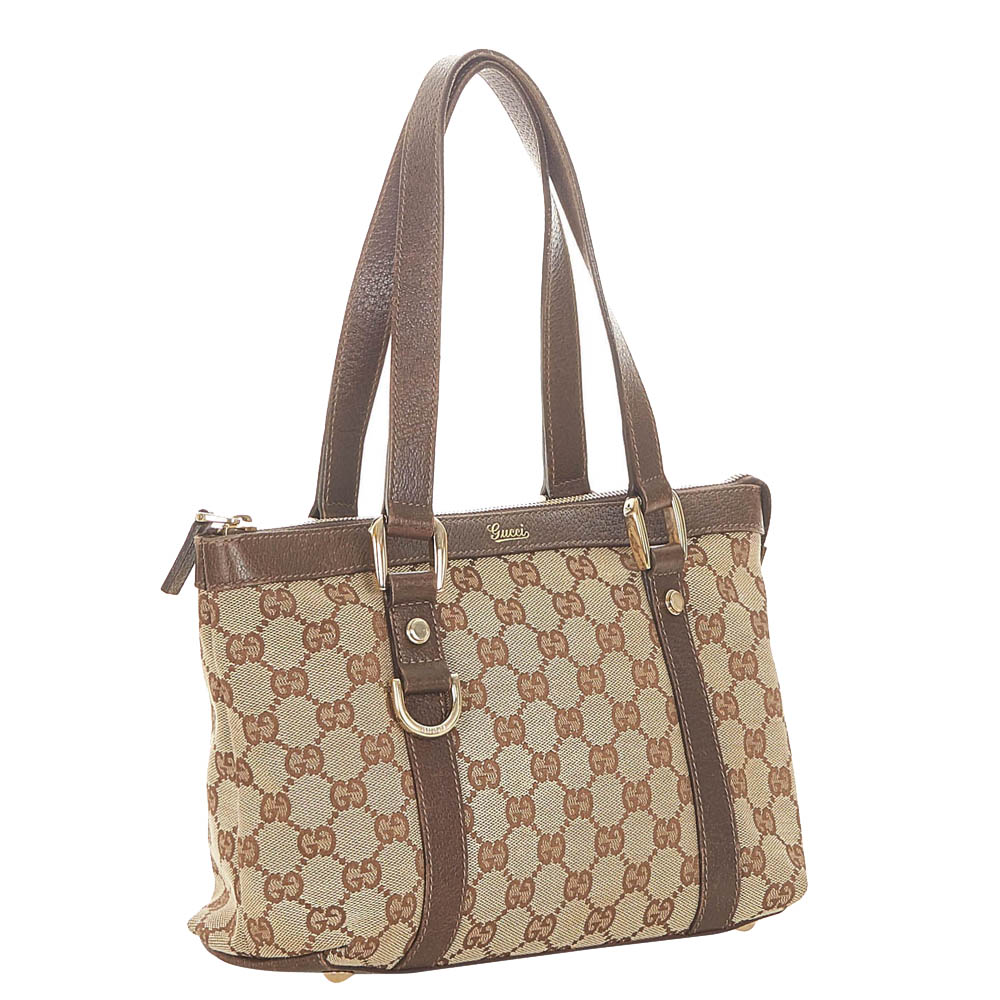 

Gucci Brown/Beige GG Canvas Abbey Shoulder Bag