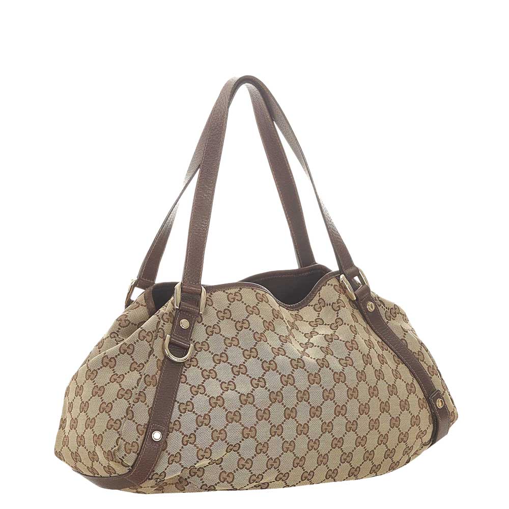 

Gucci Brown GG Canvas Pelham Shoulder Bag, Beige