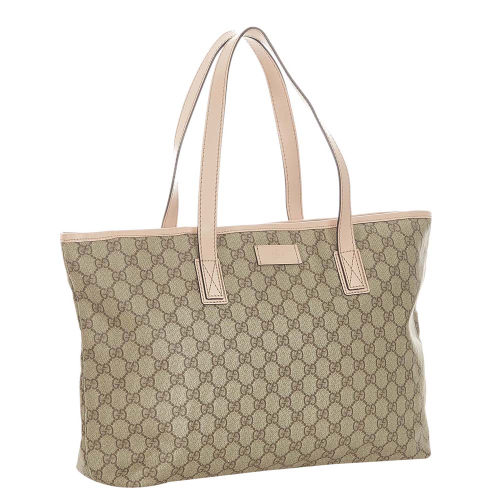 

Gucci Black GG Supreme Canvas Tote Bag