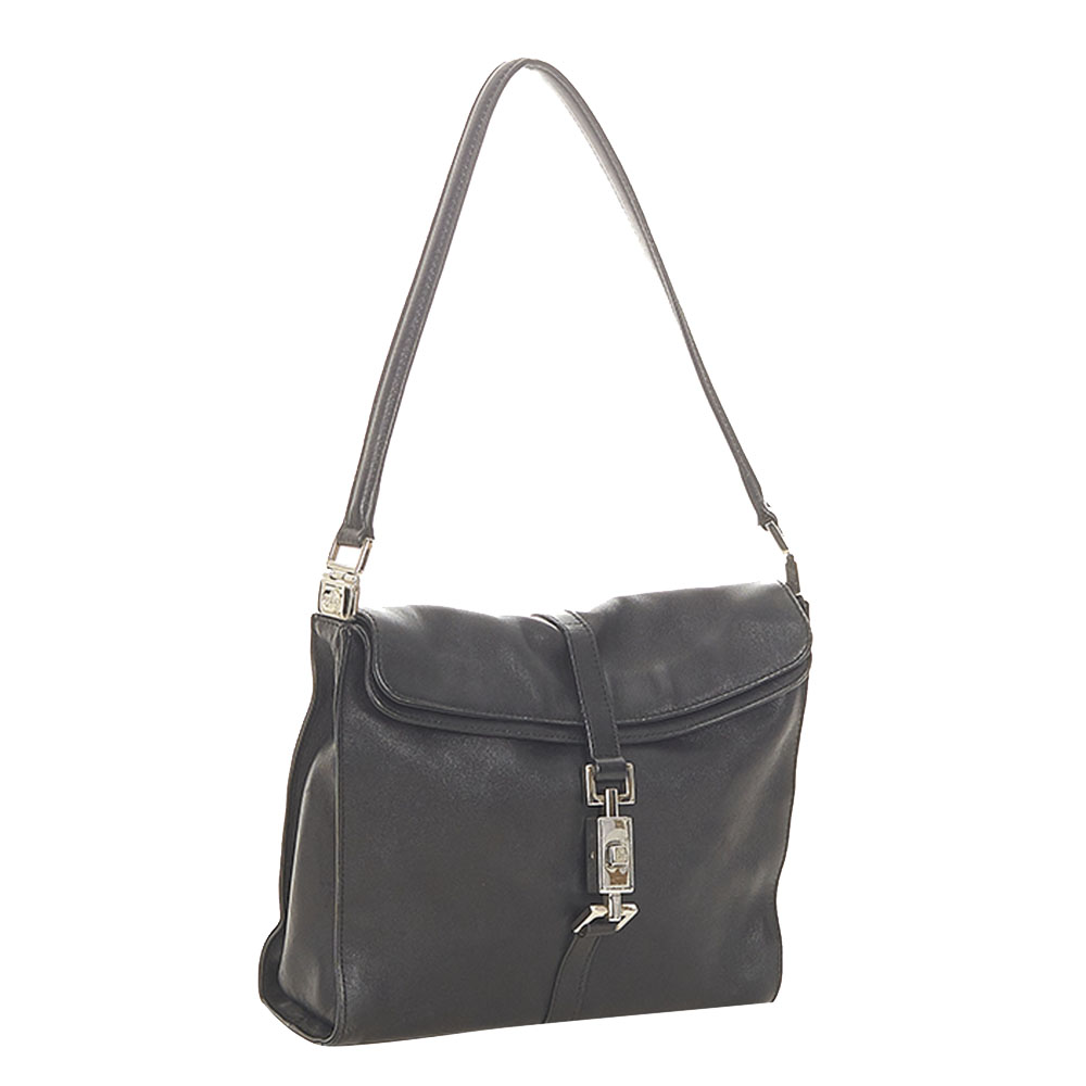 

Gucci Black Leather Jackie Shoulder Bag