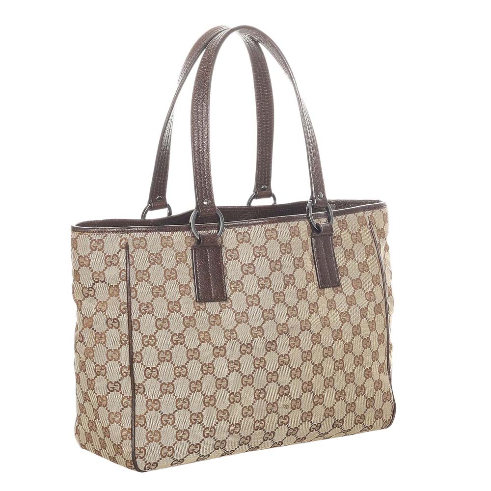 

Gucci Beige/Brown GG Canvas Shoulder Bag