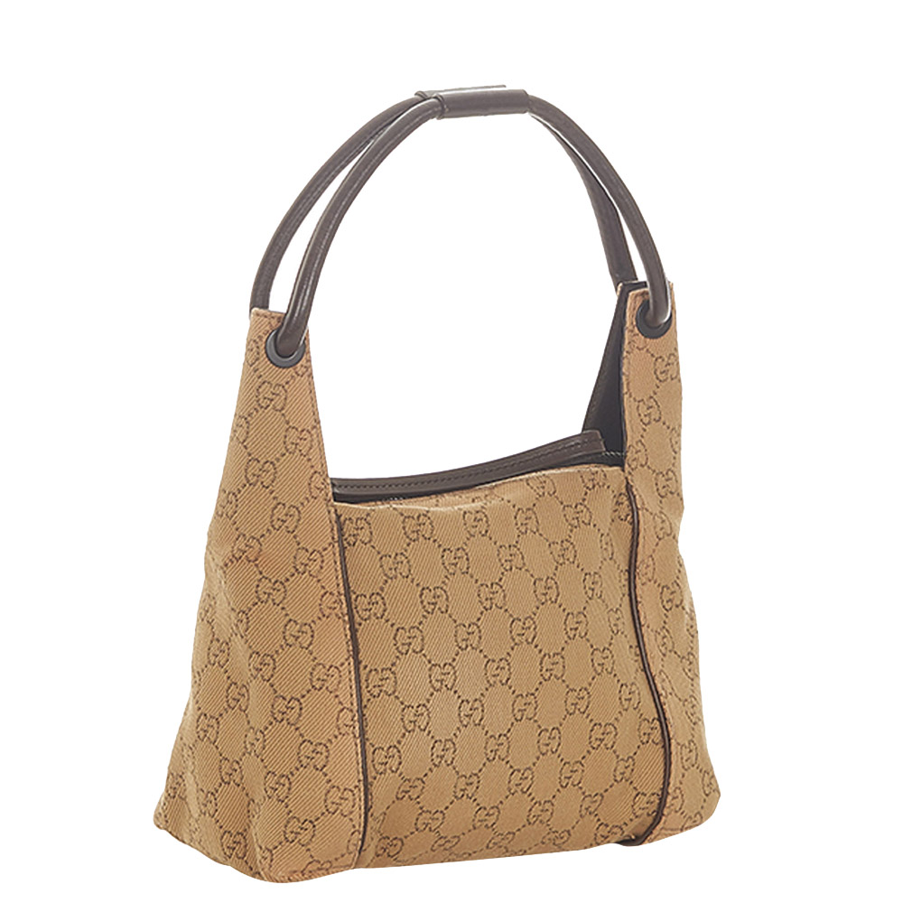 

Gucci Brown GG Canvas Shoulder Bag