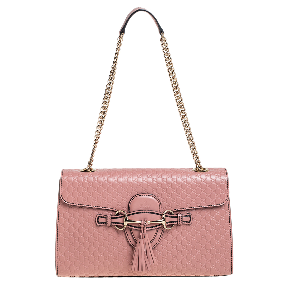 gucci emily bag pink