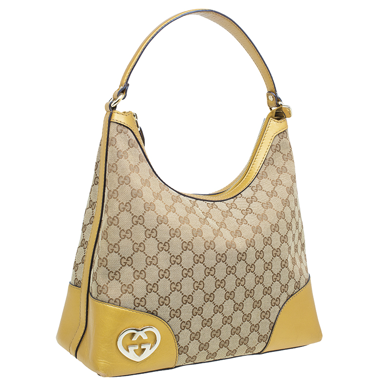 gucci bag with heart logo