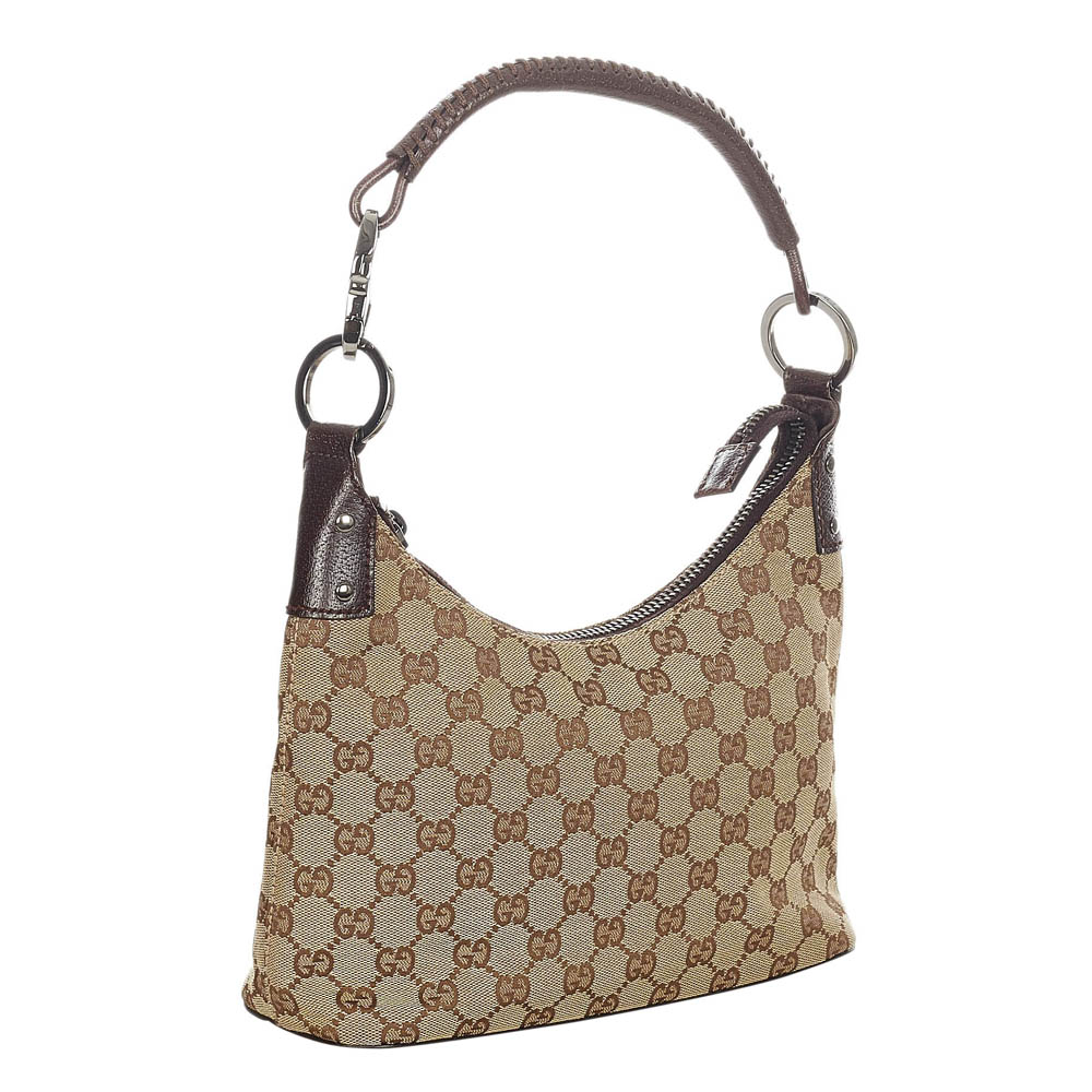 

Gucci Beige/Brown GG Canvas Shoulder Bag