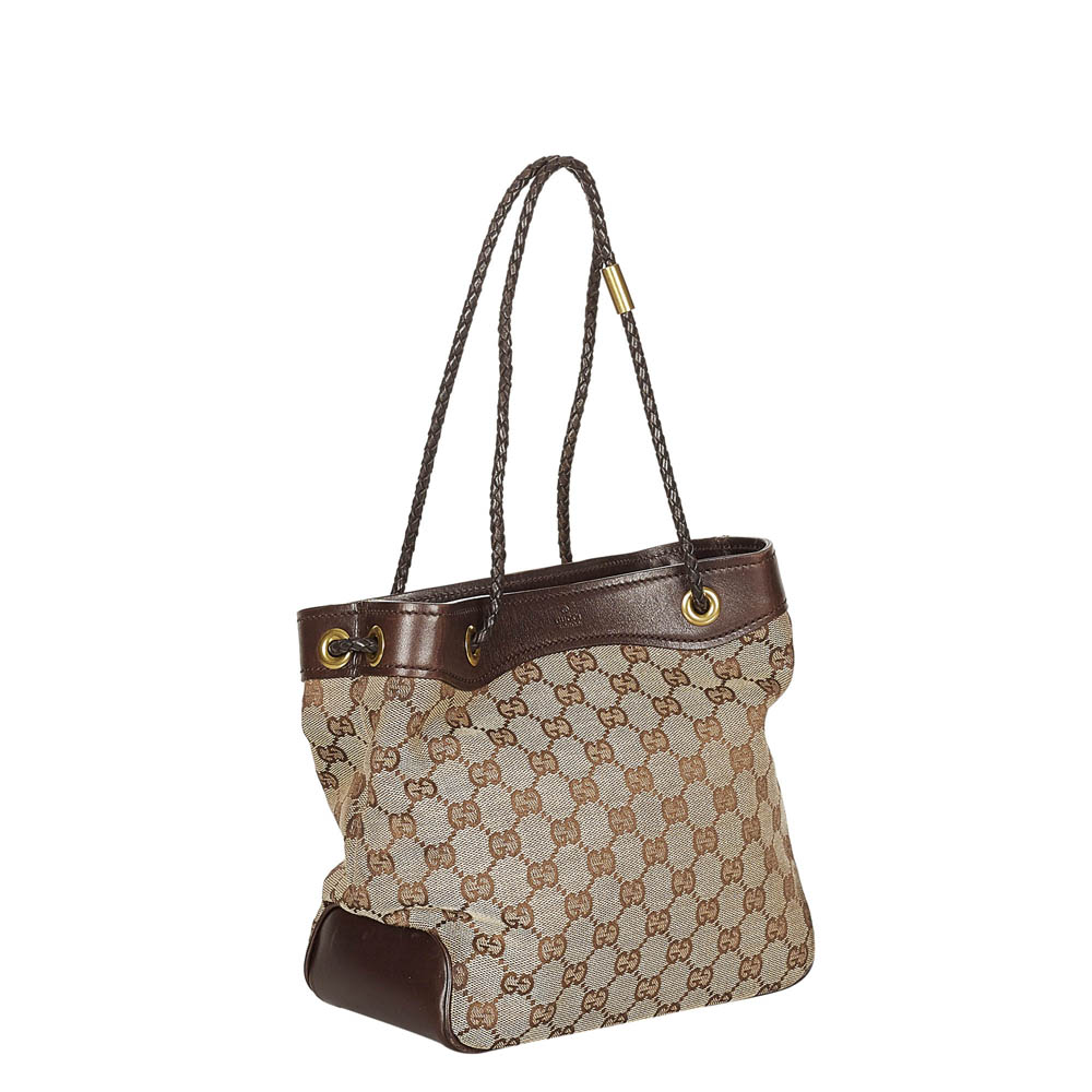 

Gucci Brown/Beige GG Canvas Shoulder Bag