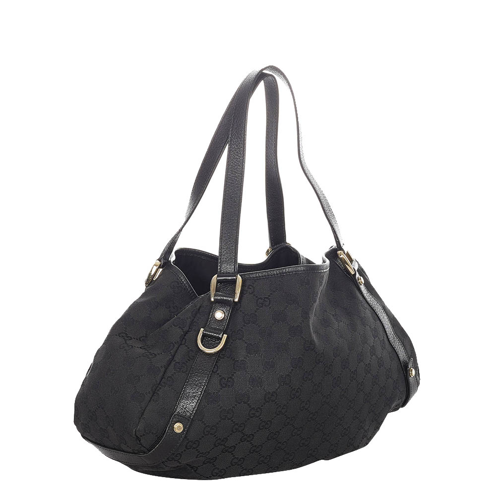 

Gucci Black Canvas Fabric Pelham Shoulder Bag